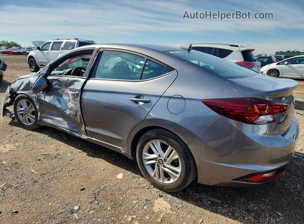 5NPD84LF3LH543786 2020 HYUNDAI ELANTRA Gray Задня ліва чверть
