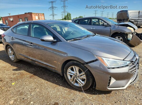5NPD84LF3LH543786 2020 HYUNDAI ELANTRA Gray Передня права чверть