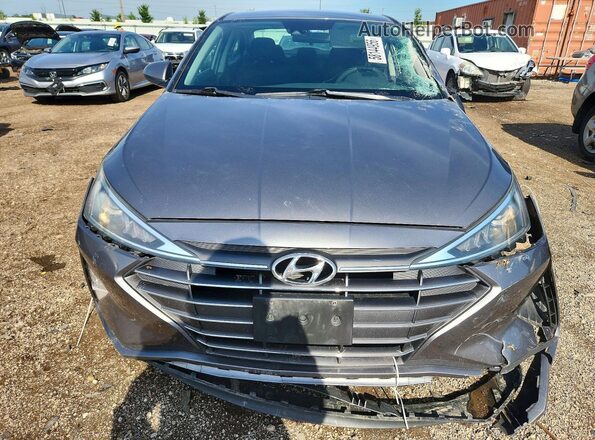 5NPD84LF3LH543786 2020 HYUNDAI ELANTRA Gray Вид спереду