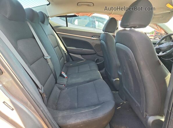 5NPD84LF3LH543786 2020 HYUNDAI ELANTRA Gray Вид задніх сидінь