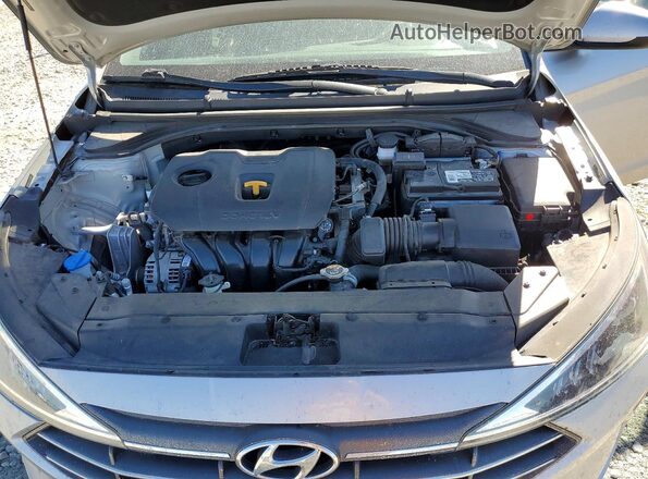 5NPD84LF3LH557784 2020 HYUNDAI ELANTRA Silver Սալոնի հետևի տեսք