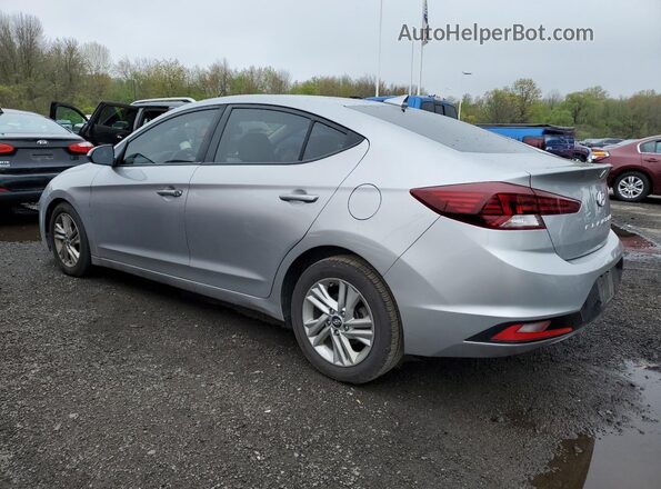5NPD84LF3LH561575 2020 HYUNDAI ELANTRA Silver Rear left