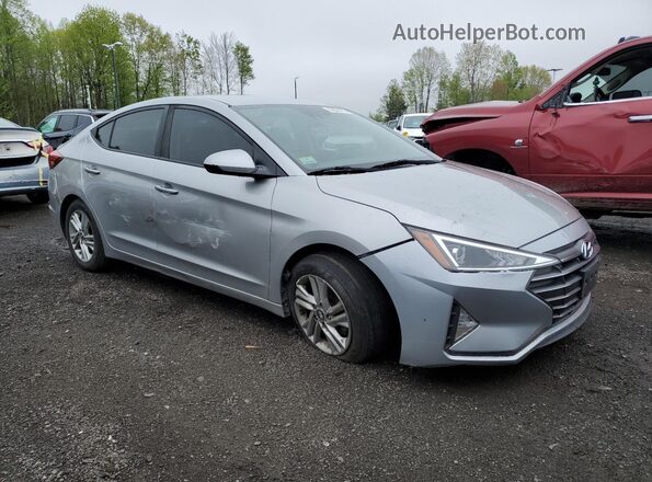 5NPD84LF3LH561575 2020 HYUNDAI ELANTRA Silver Front right
