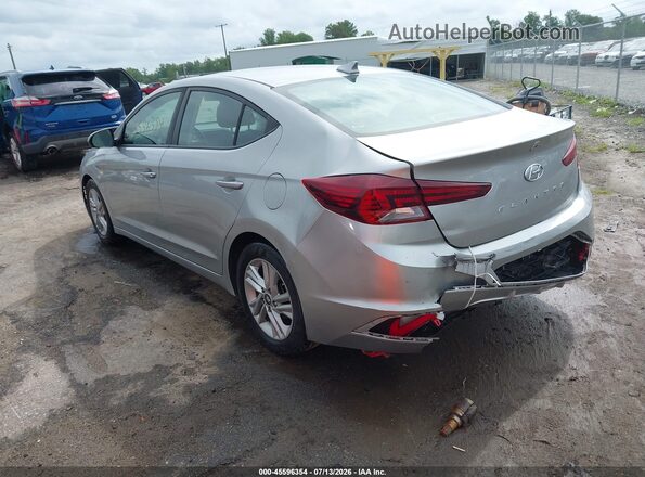 5NPD84LF3LH563102 2020 HYUNDAI ELANTRA Silver Trasero izquierdo