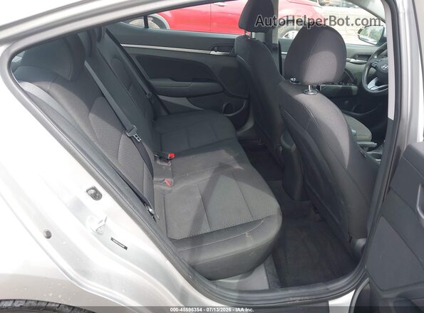5NPD84LF3LH563102 2020 HYUNDAI ELANTRA Silver Vista de la etiqueta del VIN