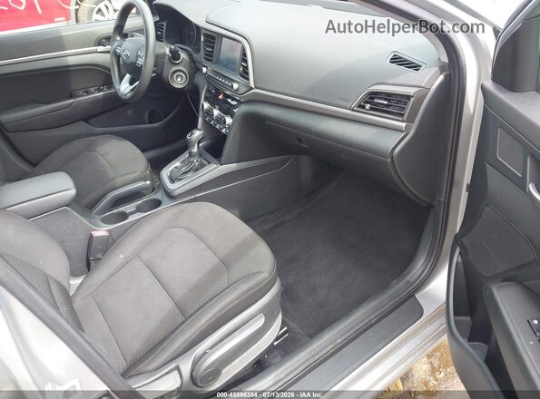 5NPD84LF3LH563102 2020 HYUNDAI ELANTRA Silver Vista interior delantera