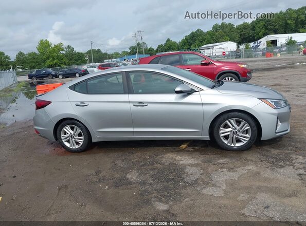 5NPD84LF3LH563102 2020 HYUNDAI ELANTRA Silver Vista interior trasera