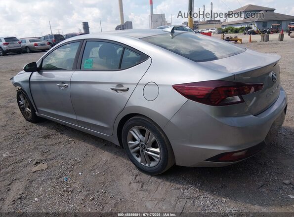 5NPD84LF3LH566761 2020 HYUNDAI ELANTRA Silver Հետևի ձախ