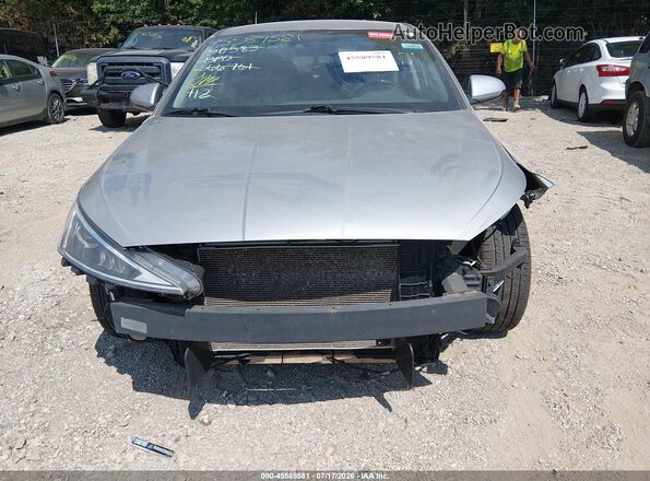 5NPD84LF3LH566761 2020 HYUNDAI ELANTRA Silver Սարքավորումների վահանակի տեսք