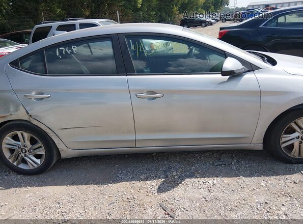 5NPD84LF3LH566761 2020 HYUNDAI ELANTRA Silver Սալոնի հետևի տեսք