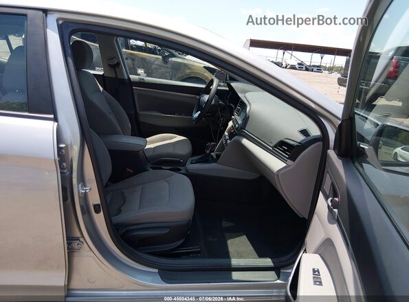 5NPD84LF3LH569983 2020 HYUNDAI ELANTRA Silver Սալոնի դիմացի տեսք