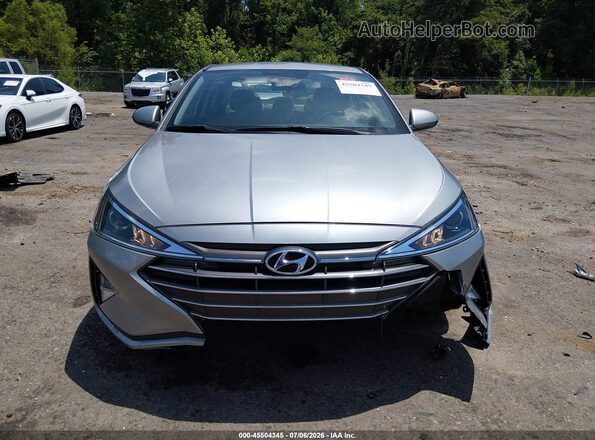 5NPD84LF3LH569983 2020 HYUNDAI ELANTRA Silver Սարքավորումների վահանակի տեսք