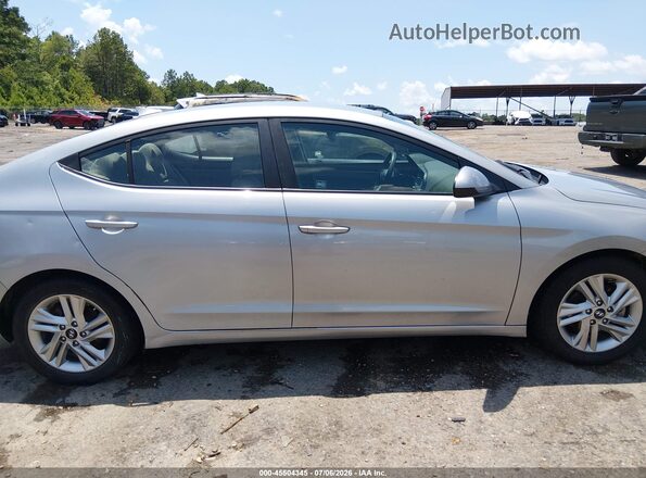 5NPD84LF3LH569983 2020 HYUNDAI ELANTRA Silver Սալոնի հետևի տեսք