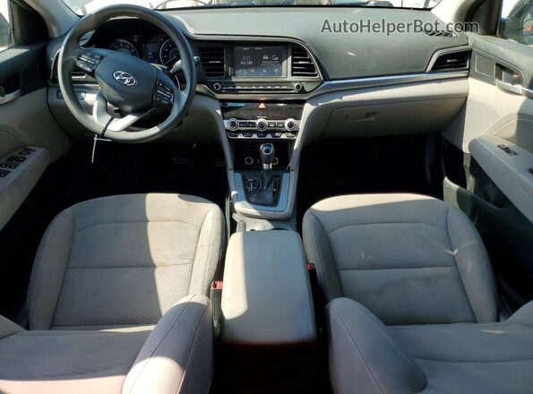 5NPD84LF3LH585911 2020 HYUNDAI ELANTRA Black წინა პანელის ხედი