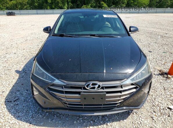 5NPD84LF3LH585911 2020 HYUNDAI ELANTRA Black წინა ხედი