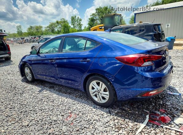 5NPD84LF3LH596990 2020 HYUNDAI ELANTRA Blue უკანა მარცხენა