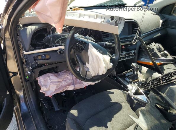 5NPD84LF3LH603906 2020 HYUNDAI ELANTRA Black Vista del salpicadero