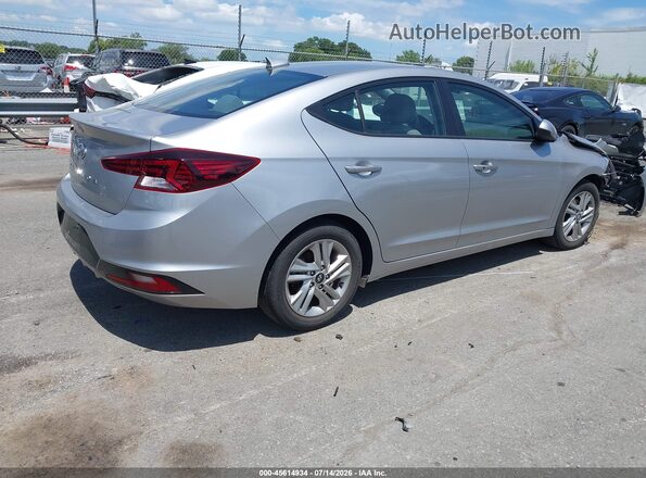 5NPD84LF3LH631141 2020 HYUNDAI ELANTRA Silver Trasero derecho