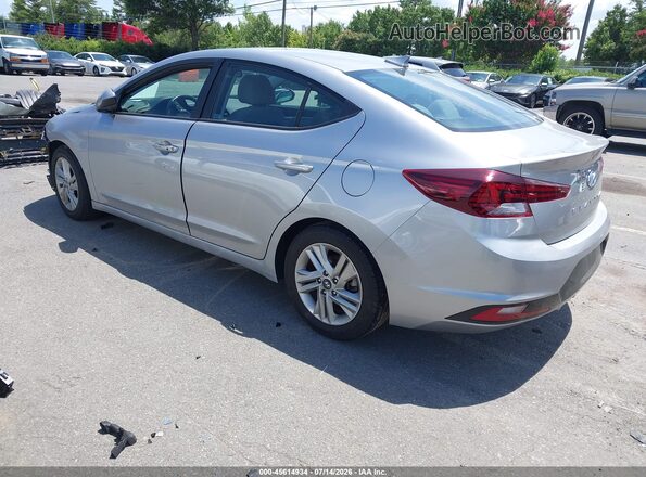 5NPD84LF3LH631141 2020 HYUNDAI ELANTRA Silver Trasero izquierdo