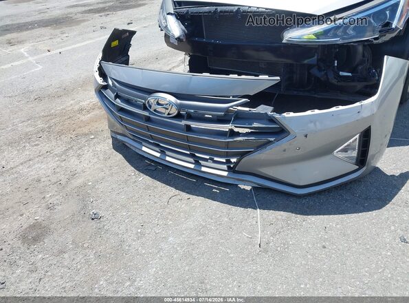 5NPD84LF3LH631141 2020 HYUNDAI ELANTRA Silver Vista del cuadro de instrumentos