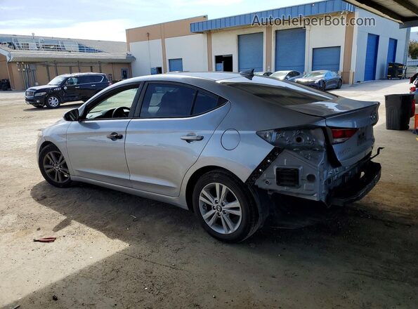 5NPD84LF4HH003029 2017 HYUNDAI ELANTRA Silver Задня ліва чверть