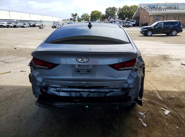 5NPD84LF4HH003029 2017 HYUNDAI ELANTRA Silver Вид ззаду
