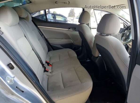 5NPD84LF4HH003029 2017 HYUNDAI ELANTRA Silver Вид задніх сидінь