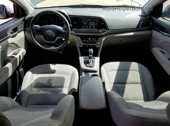 5NPD84LF4HH003029 2017 HYUNDAI ELANTRA Silver Вид панелі приладів