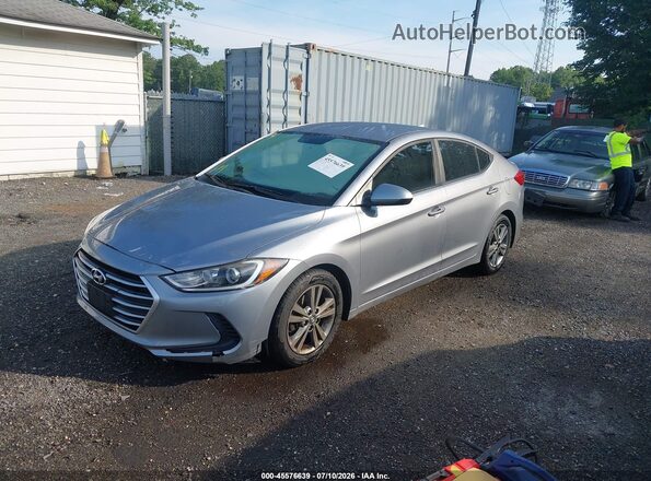 5NPD84LF4HH011504 2017 HYUNDAI ELANTRA Silver Передня ліва чверть