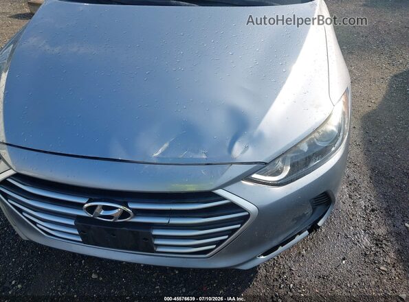 5NPD84LF4HH011504 2017 HYUNDAI ELANTRA Silver Вид спереду
