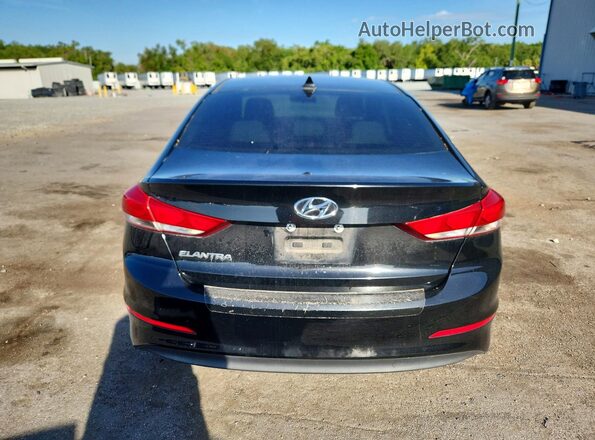 5NPD84LF4HH035818 2017 HYUNDAI ELANTRA Black Հետևի տեսք