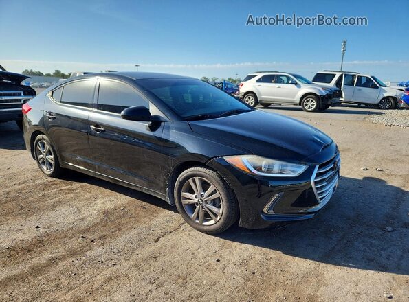 5NPD84LF4HH035818 2017 HYUNDAI ELANTRA Black Առջևի աջ