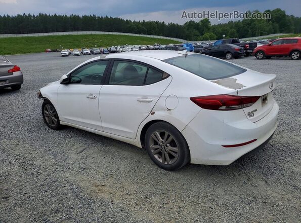 5NPD84LF4HH037553 2017 HYUNDAI ELANTRA White Trasero izquierdo