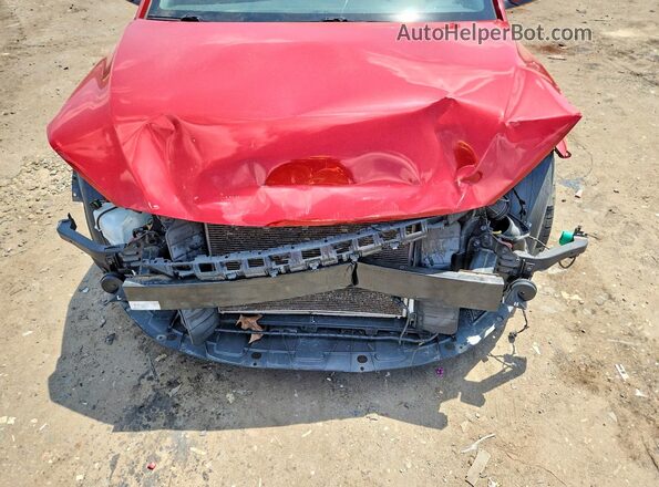 5NPD84LF4HH039111 2017 HYUNDAI ELANTRA Красный Вид задней части салона