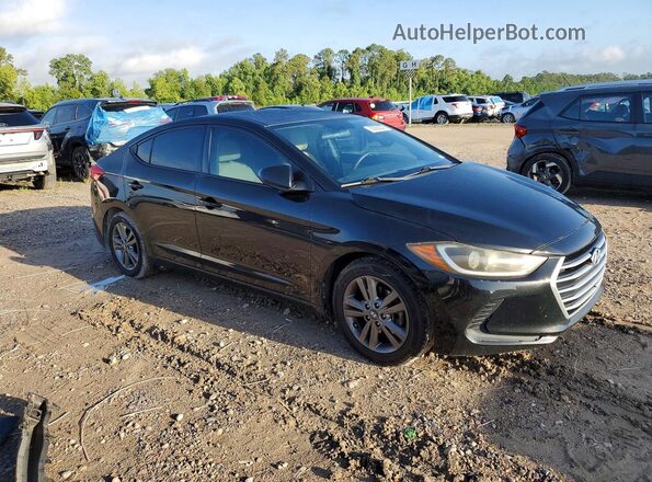 5NPD84LF4HH053803 2017 HYUNDAI ELANTRA Black Front right