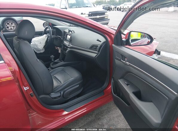 5NPD84LF4HH058161 2017 HYUNDAI ELANTRA Red Սալոնի դիմացի տեսք