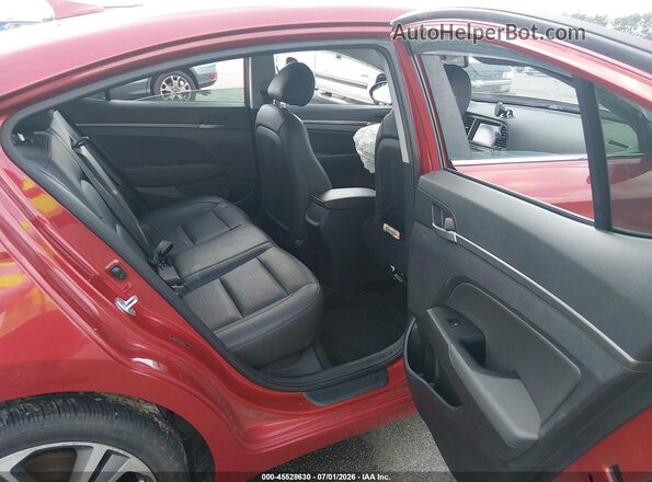 5NPD84LF4HH058161 2017 HYUNDAI ELANTRA Red VIN կոդի պիտակի տեսք