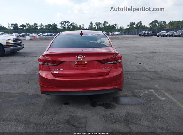 5NPD84LF4HH058161 2017 HYUNDAI ELANTRA Red 