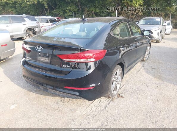 5NPD84LF4HH064333 2017 HYUNDAI ELANTRA Black Rear right