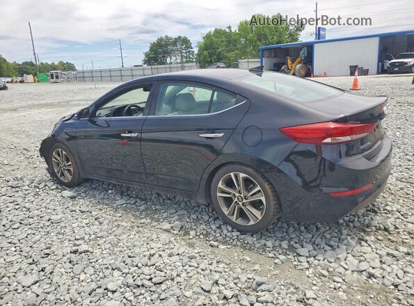 5NPD84LF4HH070892 2017 HYUNDAI ELANTRA Черный Задняя левая четверть