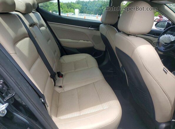 5NPD84LF4HH070892 2017 HYUNDAI ELANTRA Черный Вид задних сидений