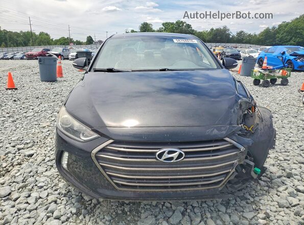 5NPD84LF4HH070892 2017 HYUNDAI ELANTRA Черный Вид спереди