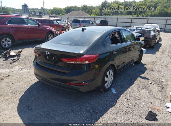 5NPD84LF4HH087904 2017 HYUNDAI ELANTRA Black Հետևի աջ
