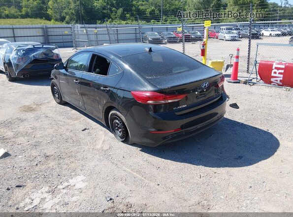 5NPD84LF4HH087904 2017 HYUNDAI ELANTRA Black Հետևի ձախ