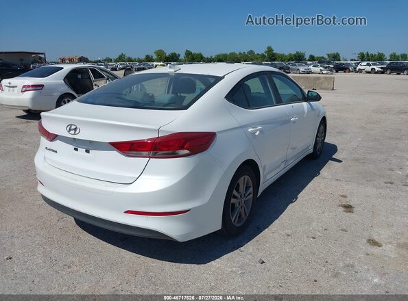 5NPD84LF4HH092990 2017 HYUNDAI ELANTRA White Trasero derecho