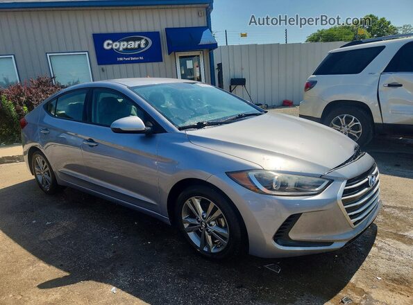 5NPD84LF4HH095078 2017 HYUNDAI ELANTRA Silver Առջևի աջ
