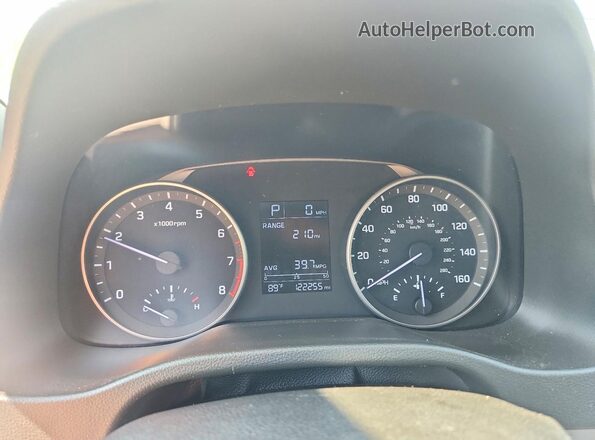 5NPD84LF4HH095078 2017 HYUNDAI ELANTRA Silver Սարքավորումների վահանակի տեսք