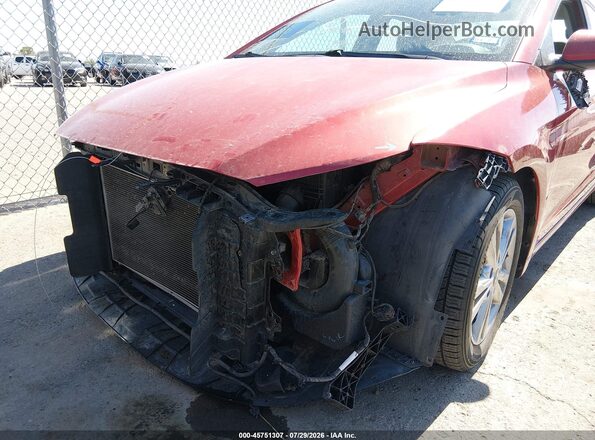 5NPD84LF4HH098076 2017 HYUNDAI ELANTRA Red Widok z przodu