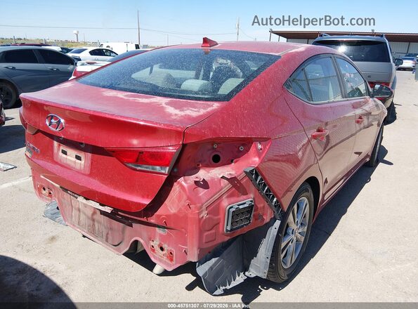 5NPD84LF4HH098076 2017 HYUNDAI ELANTRA Red Tył prawy
