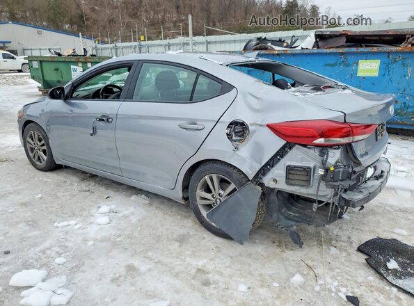 5NPD84LF4HH122425 2017 HYUNDAI ELANTRA Silver Rear left